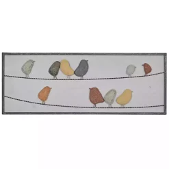 Kirklands Home Birds on a Wire Metal Wall Plaque Clearance
