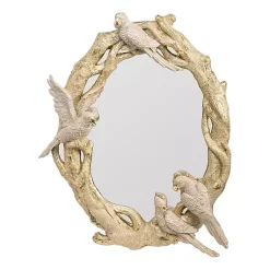 Kirklands Home Birds on Golden Branches Wall Mirror Best