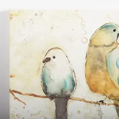 Kirklands Home Birds on Wire Canvas Art Print