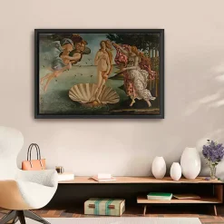 Kirklands Home Birth of Venus Framed Canvas Art Print, 36x28 in. Multi Online