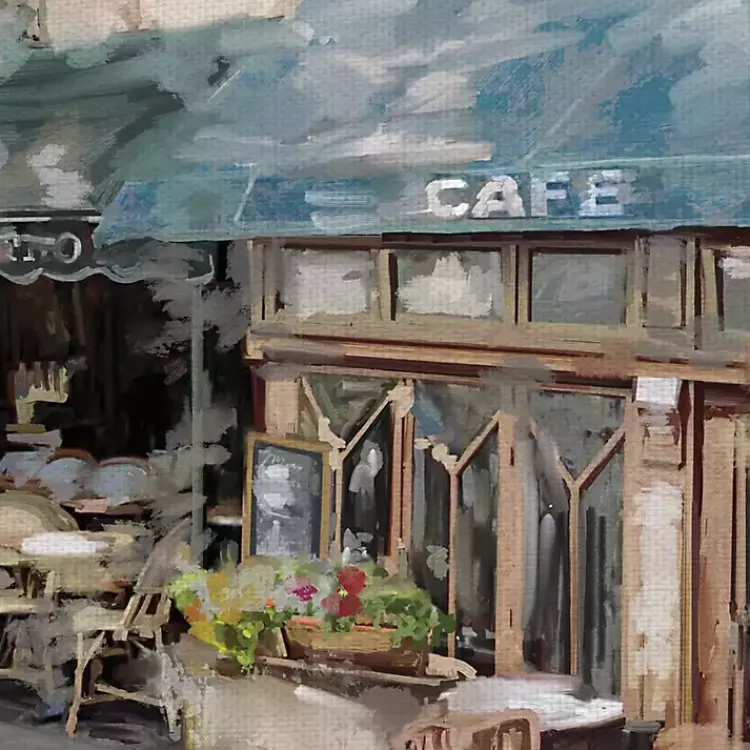 Kirklands Home Bistro de Paris I Canvas Art Print Outlet