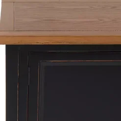 Kirklands Home & Oak 4-Drawer Charlotte Sideboard Black Online