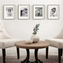 Kirklands Home Black & White Gibson 4-pc. Gallery Wall Frame Set Best