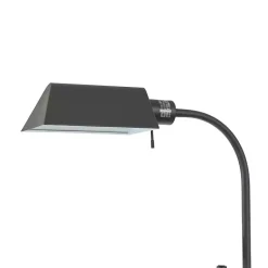 Kirklands Home Adjustable Height Pharmacy Floor Lamp Black Sale