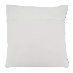 Pillows>Kirklands Home and Cream Striped Diamond Pillow Cover Black