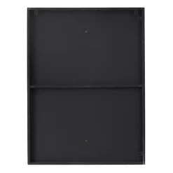 Kirklands Home Black and Gold Abstract Wall Plaque