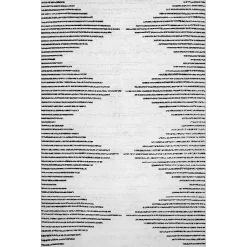 Kirklands Home Black and Ivory Diamond Washable Runner Online