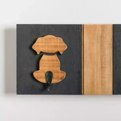 Kirklands Home Black and Natural Wood Dog Hooks Online