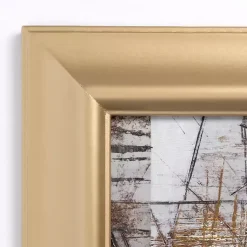 Kirklands Home Black and White Abstract II Gold Framed Art Print Discount