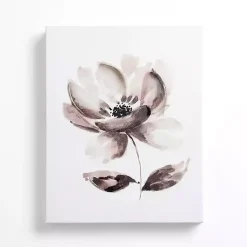 Kirklands Home Black and White Flower I Canvas Art Print Online