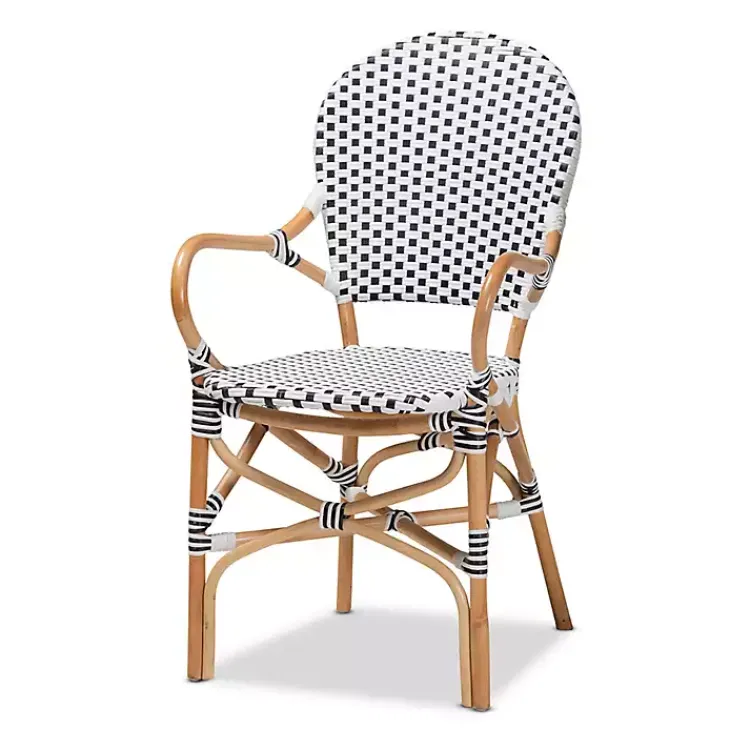 Kirklands Home Black and White Woven 5-pc. Dining Set Best