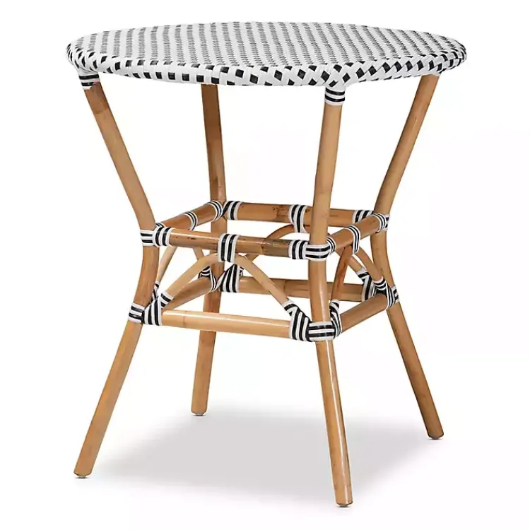 Kirklands Home Black and White Woven 5-pc. Dining Set Best