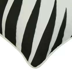 Kirklands Home Black and White Zebra Outdoor Pillow Sale