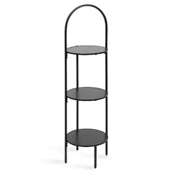 Kirklands Home Arched 3-Tier Plant Stand Black Best