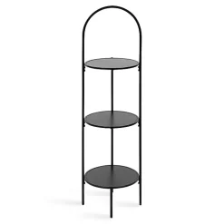 Kirklands Home Arched 3-Tier Plant Stand Black Best