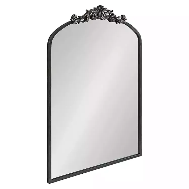 Kirklands Home Arendahl Arched Mirror, 24x36 in. Black Clearance