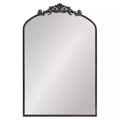 Kirklands Home Arendahl Arched Mirror, 24x36 in. Black Clearance