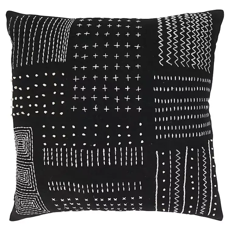 Pillows>Kirklands Home Aztec Treasures Throw Pillow Black