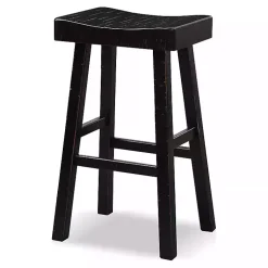 Kirklands Home Backless Cooper Bar Stools, Set of 2 Black Online