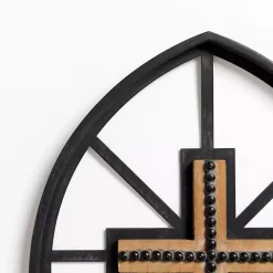 Kirklands Home Black Beaded Cross Wall Plaque Hot