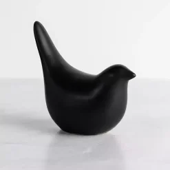 Statues & Figurines>Kirklands Home Bird Ceramic Figurine Black