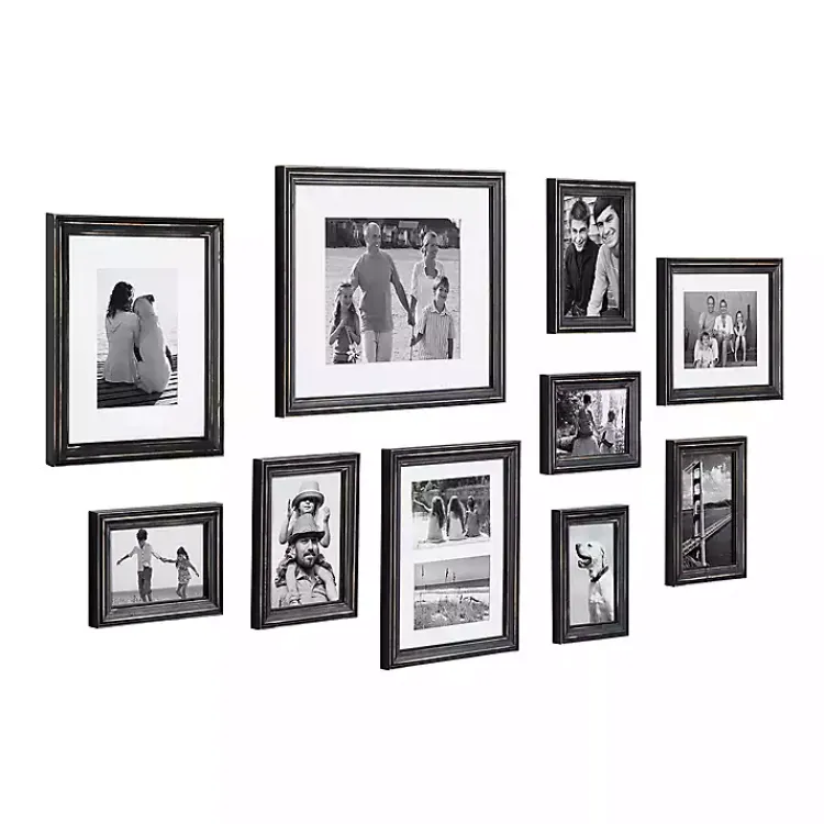Kirklands Home Black Bordeaux 10-pc. Gallery Wall Frame Set Online