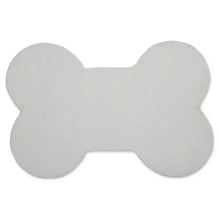 Kirklands Home Black Buffalo Check Bone Pet Bowl Mat Discount