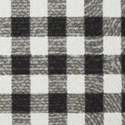 Kirklands Home Black Buffalo Check Bone Pet Bowl Mat Discount