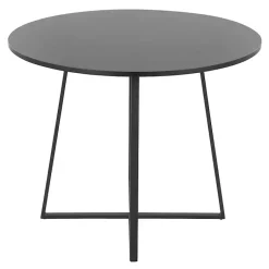 Kirklands Home Canary Cosmo Round Dining Table Black Best