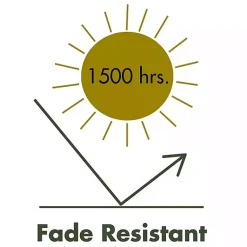 Kirklands Home Canvas French Edge Outdoor Chair Cushion Black