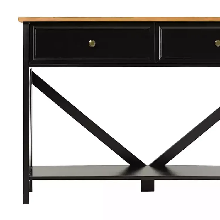 Kirklands Home Cara Console Table Black Sale