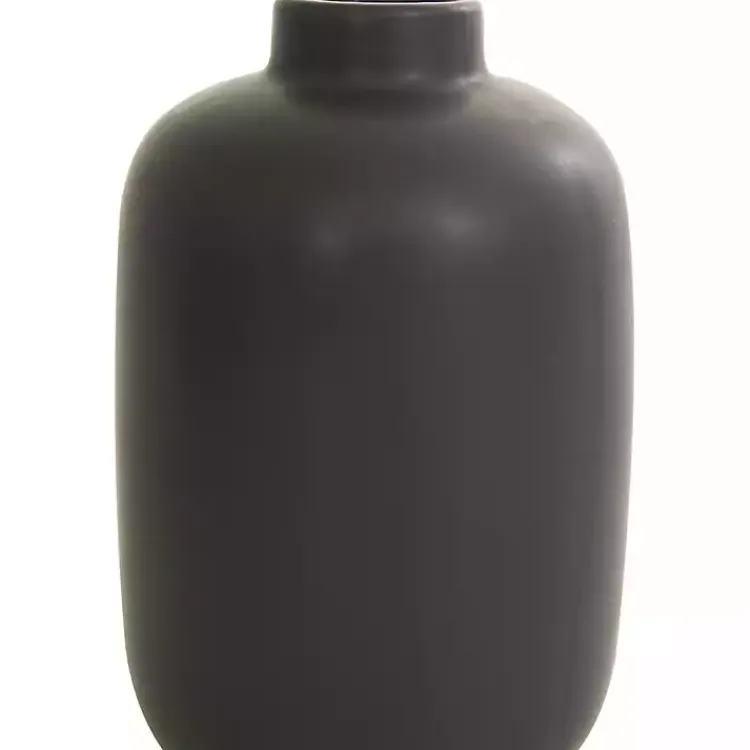 Vases>Kirklands Home Ceramic Contemporary Vases, Set of 3 Black