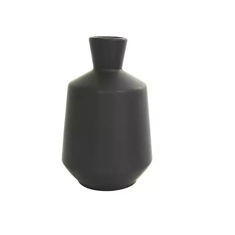Vases>Kirklands Home Ceramic Contemporary Vases, Set of 3 Black