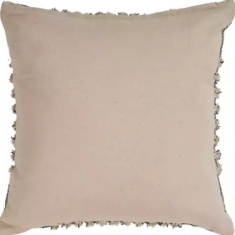 Pillows>Kirklands Home Black Check Textured Pillow