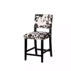 Kirklands Home Cora Udder Madness Counter Stool Black Discount