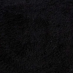 Kirklands Home Crochet Round Bath Mat Black Outlet