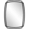 Kirklands Home Black Curved Overlapping Wall Mirror Discount