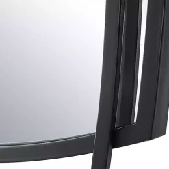 Kirklands Home Black Curved Overlapping Wall Mirror Discount