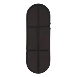 Kirklands Home Black Cut Metal Gold Accents Oblong Wall Mirror Discount