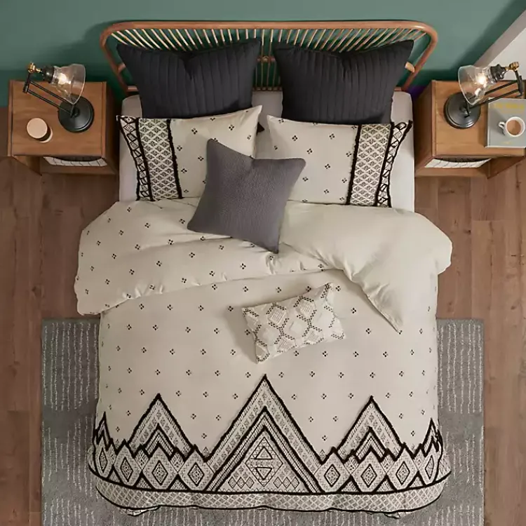 Kirklands Home Black Diamond 3-pc. Full/Queen Comforter Set