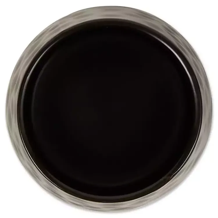 Kirklands Home Dimpled Bamboo Canisters, Set of 2 Black Online