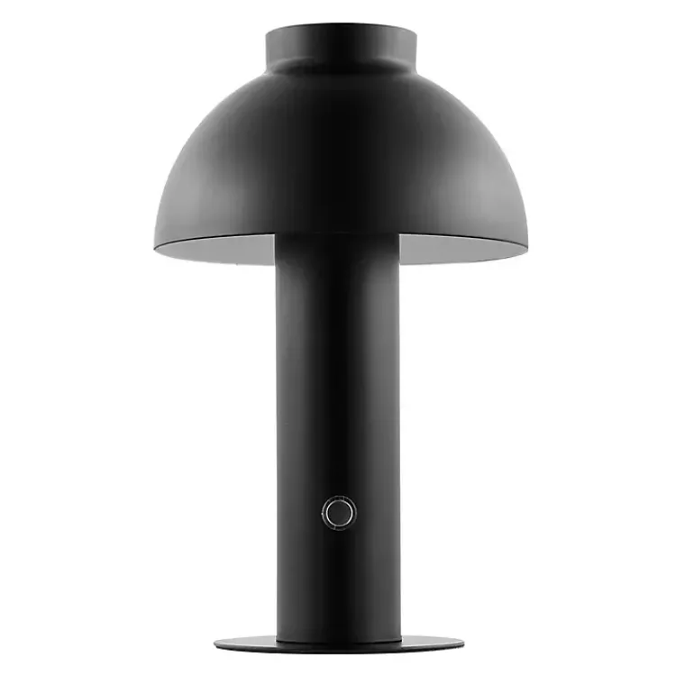 Kirklands Home Dome LED Cordless Table Lamp, 12 in. Black Online