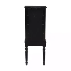 Kirklands Home 5-Drawer Ollie Petite Jewelry Armoire Black New
