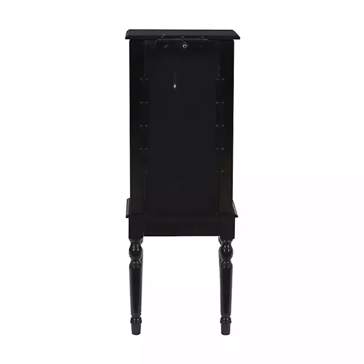 Kirklands Home 5-Drawer Ollie Petite Jewelry Armoire Black New