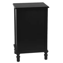 Kirklands Home 3-Drawer Winnie Accent Table Black New