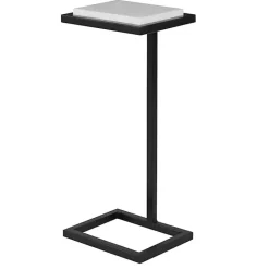 Kirklands Home Elevated Marble Accent Table Black Online