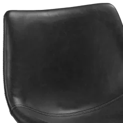 Kirklands Home Faux Leather Counter Stools, Set of 2 Black Discount