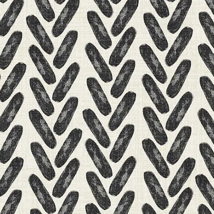 Kirklands Home French Edge Outdoor Wicker Settee Cushion Black Online