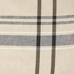 Kirklands Home French Stripe Napkins, Set of 6 Black Clearance