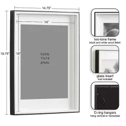 Kirklands Home Black Gibson 3-pc. Gallery Frame Set, 14x18 in. Hot